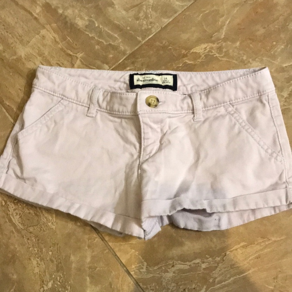 Abercrombie size 14 light lavender shorts